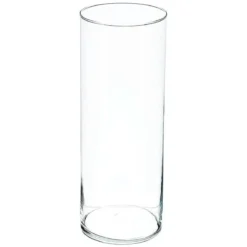 Wazon szklany CYLINDER, 40 cm