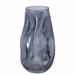 Wazon szklany LOJIN, metaliczny odcień, 27,8 cm