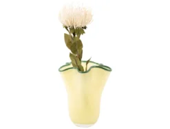 Wazon szklany RUFFLES, 22 cm