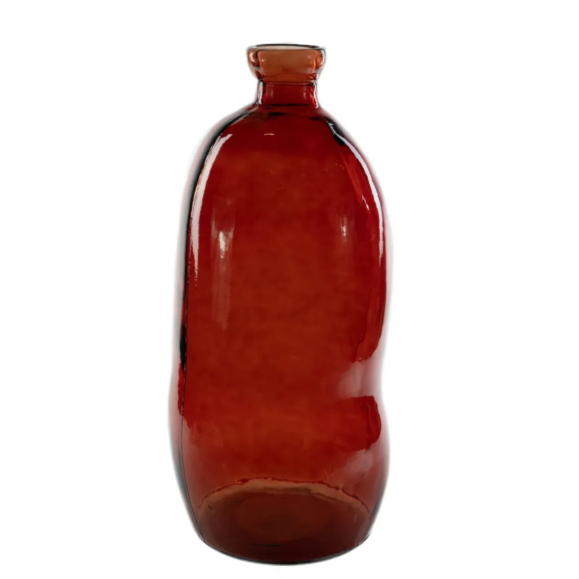 Wazon szklany z recyklingu, 73 cm