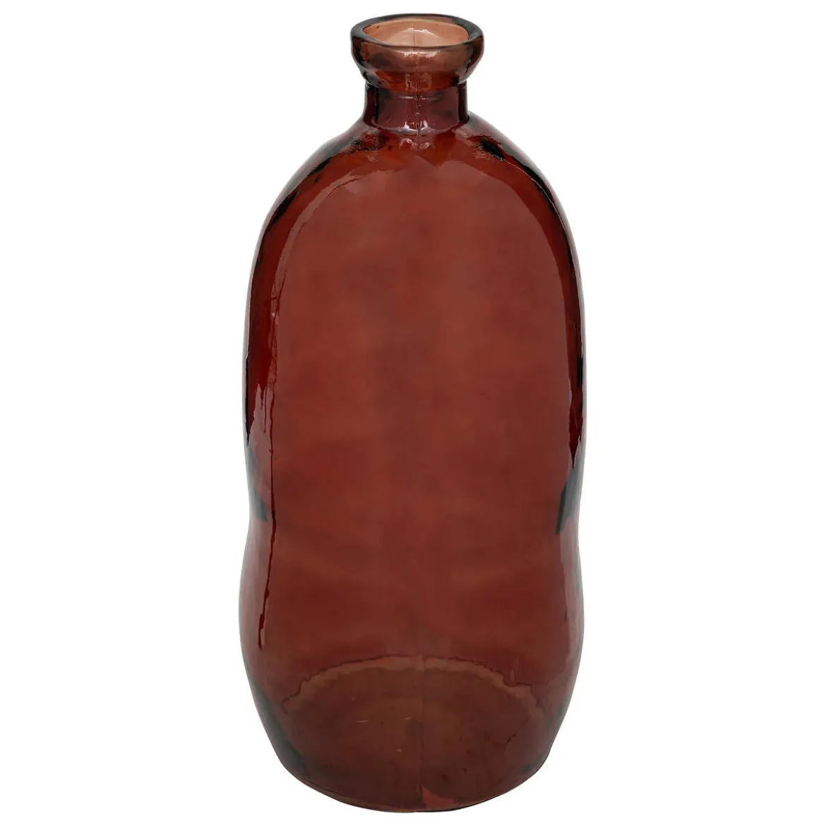 Wazon szklany z recyklingu, 73 cm