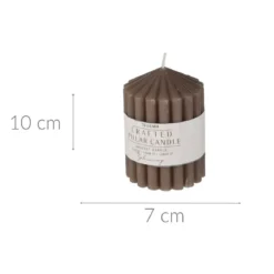 Świeca dekoracyjna PILLAR, 10 cm