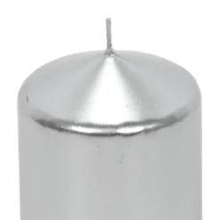 Świeca walec, błyszcząca, 12 cm