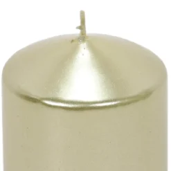 Świeca walec, błyszcząca, 12 cm
