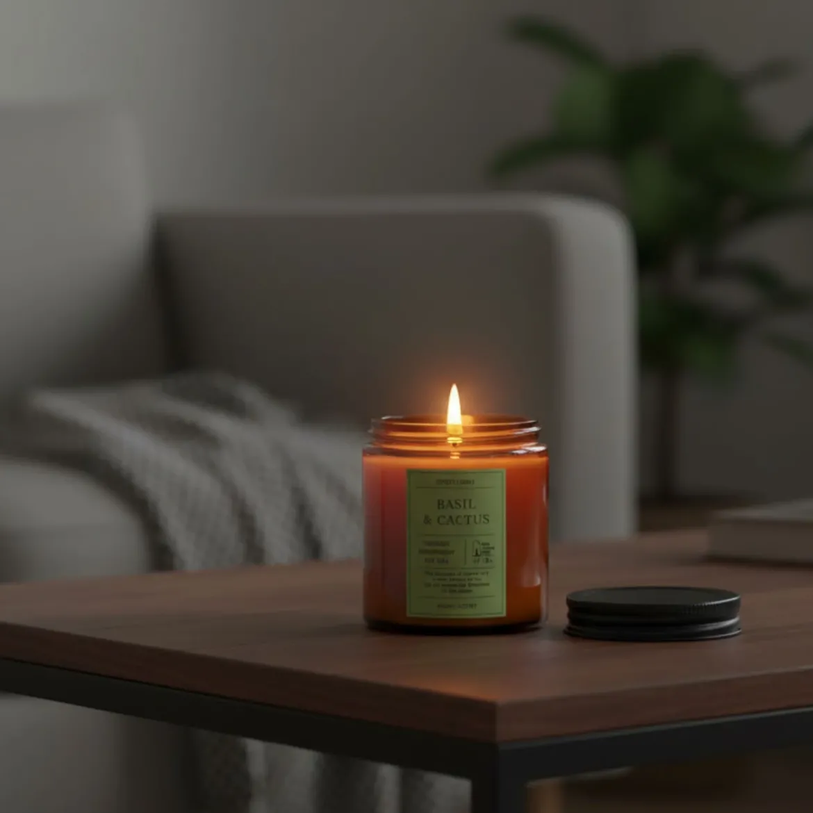 Świeczka zapachowa HOME SCENT, 30 h palenia