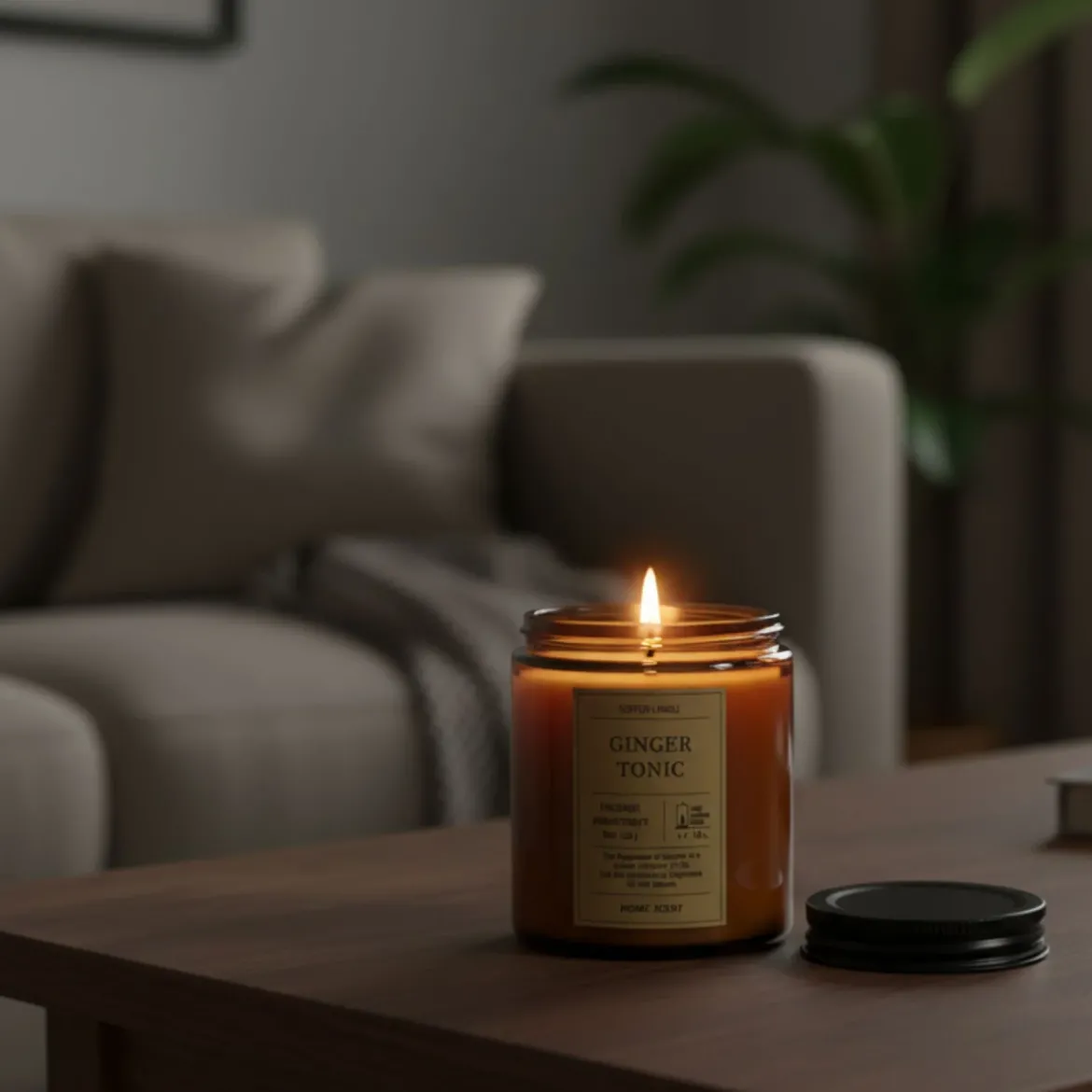 Świeczka zapachowa HOME SCENT, 30 h palenia