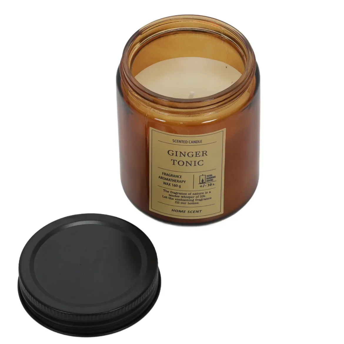 Świeczka zapachowa HOME SCENT, 30 h palenia