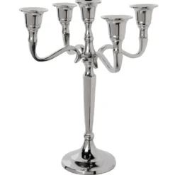 Świecznik metalowy 22 cm
