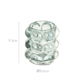 Świecznik ze zdobieniami ARTY, Ø 8,4 cm