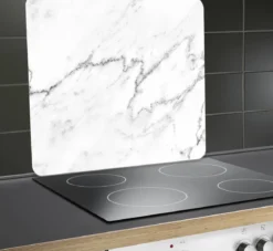 Wielofunkcyjna płyta kuchenna z hartowanego szkła MARBLE