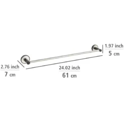 Wieszak łazienkowy UNO UDINE, UV-Loc, 61 cm, WENKO