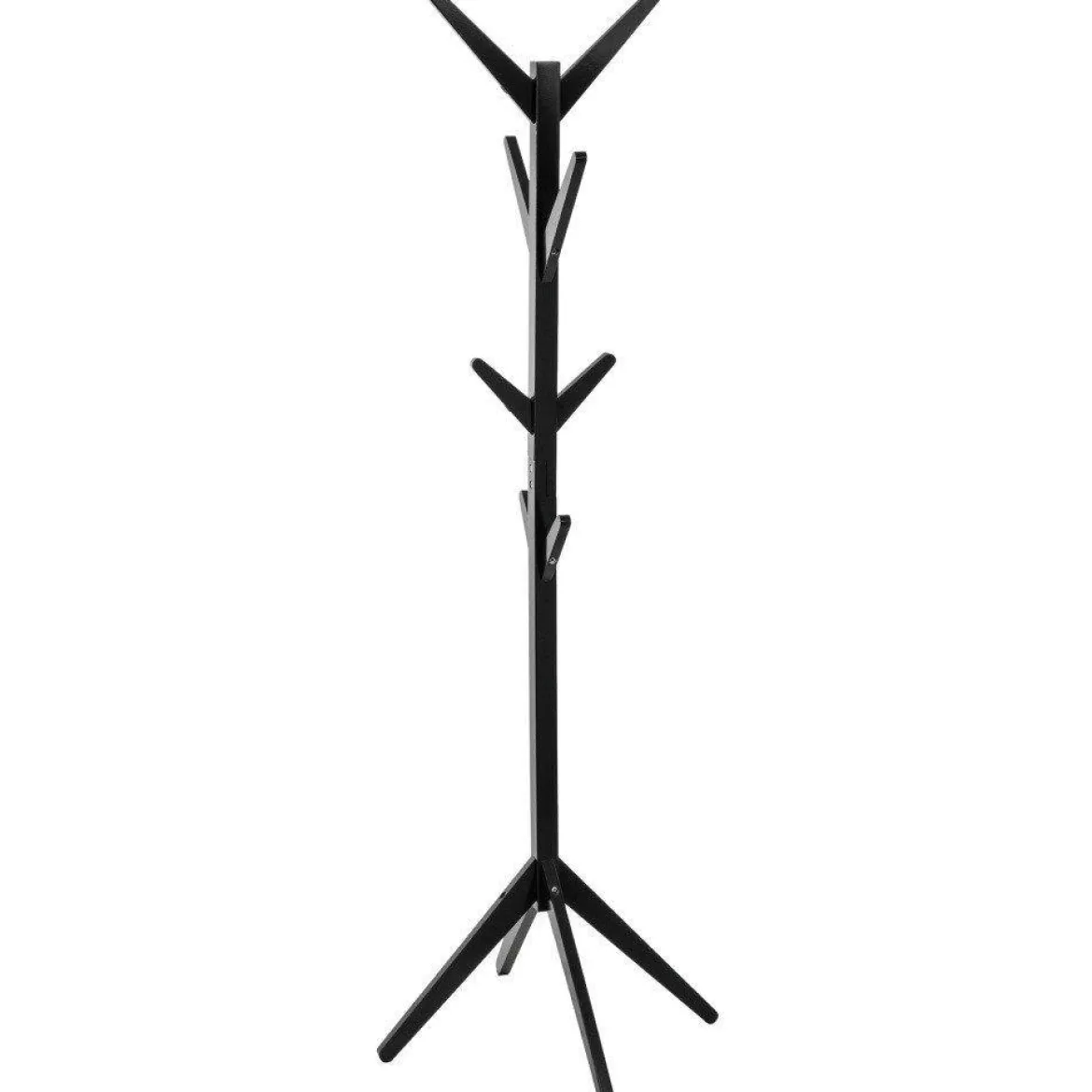 Wieszak drewniany na ubrania do przedpokoju, 178 cm