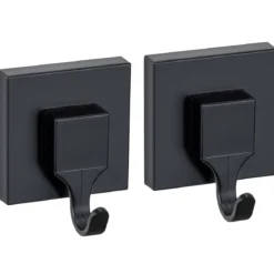 Wieszaki na przyssawki QUADRO, Vacuum-Loc, 2 sztuki w komplecie, WENKO