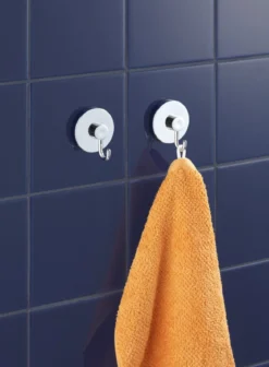 Wieszaki na przyssawki Vacuum-Loc, 2 sztuki w komplecie, WENKO