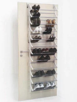 Wieszak na buty, organizer zawieszany na drzwi, 183 x 63 x 20 cm