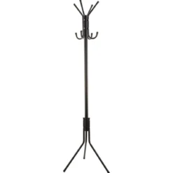 Wieszak na płaszcze stojący, stojak metalowy, 172 cm