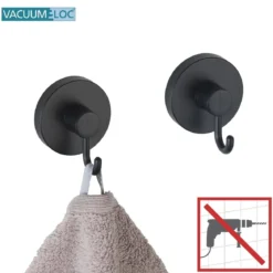 Wieszak na ręczniki Vacuum-Loc, 2 sztuki, WENKO