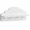 Wieszak na ubrania dziecięce CLOUD z półką, 2w1, ZELLER