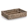 Wiklinowy organizer na sztućce, 35 x 25 x 7 cm