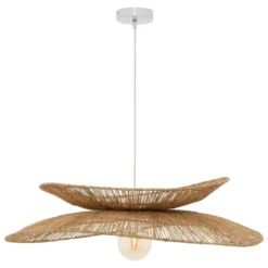Wisząca lampa z jutowym kloszem, ALARA
