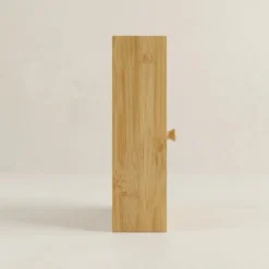Wisząca szafka na klucze KIZU, 19 x 27 x 6 cm, bambus