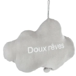 Wisząca zabawka dla dzieci CHMURKA, z muzyką, 30 cm