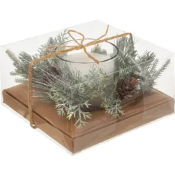 Świąteczny stroik ze świecą, 210 g