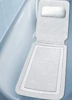 Wkładka do wanny Comfort, mata z przyssawkami, 125 x 36 cm