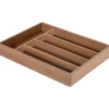 Wkład na sztućce do szuflady, 35 cm, bambusowy
