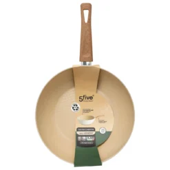 Wok z drewnianą rączką HARMONY, Ø 28,5 cm