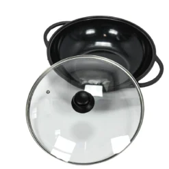 Wok ze szklaną pokrywką, Ø 32 cm