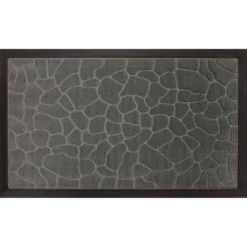 Wycieraczka gumowa pod drzwi FEUILLES, 45 x 75 cm