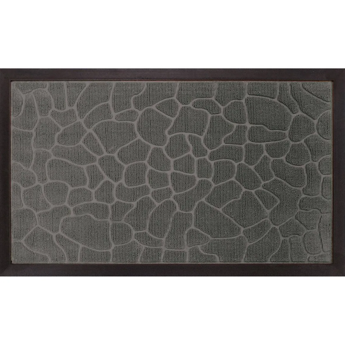 Wycieraczka gumowa pod drzwi FEUILLES, 45 x 75 cm