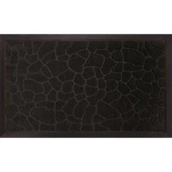 Wycieraczka gumowa pod drzwi FEUILLES, 45 x 75 cm