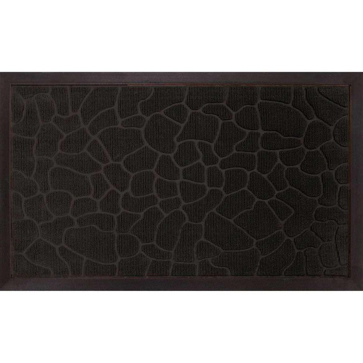 Wycieraczka gumowa pod drzwi FEUILLES, 45 x 75 cm
