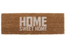 Wycieraczka pod drzwi z włókna kokosowego HOME SWEET, 75 x 26 x 2 cm