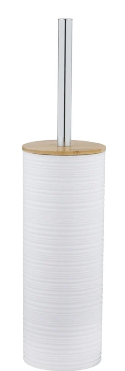 Wysoka szczotka do WC z bambusem LYON, 38,5 cm