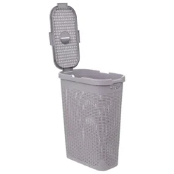 Wysoki kosz na pranie z plastiku, 40 l
