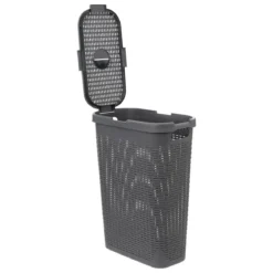 Wysoki kosz na pranie z plastiku, 40 l