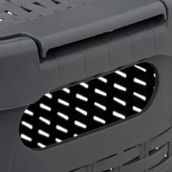 Wysoki kosz na pranie z plastiku, 40 l