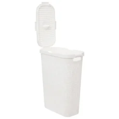 Wysoki kosz na pranie z plastiku, 40 l