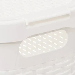 Wysoki kosz na pranie z plastiku, 40 l