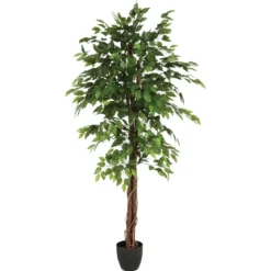 Wysoki sztuczny figowiec z doniczką, wys. 180 cm