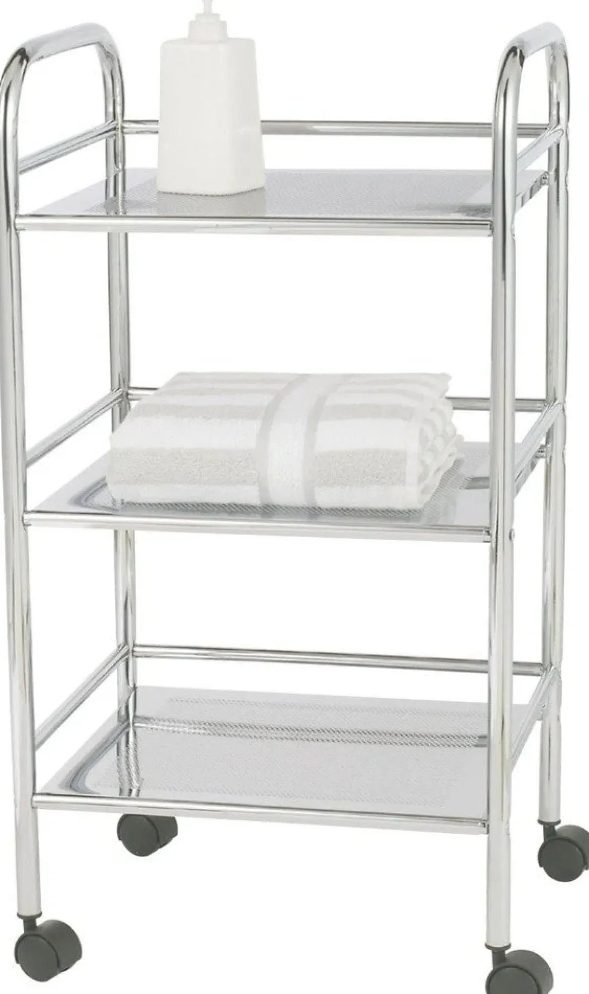 Wózek łazienkowy EXCLUSIV - 3 poziomy, WENKO
