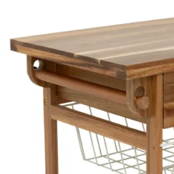 Wózek kuchenny ACACIA z 4 koszami, 89 cm