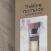 Zaparzacz z podwójnymi ściankami, pokrywka z bambusa, 400 ml