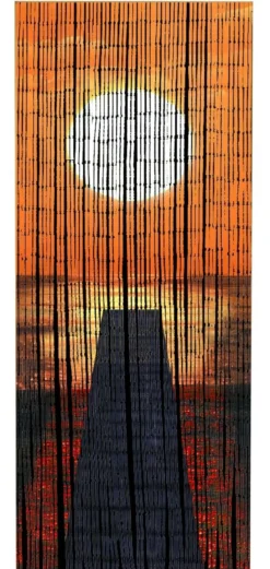 Zasłona bambusowa 90x200 cm