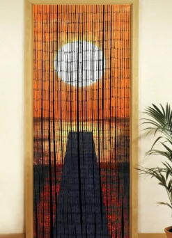 Zasłona bambusowa 90x200 cm