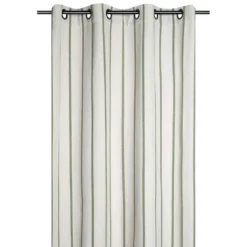 Zasłona bawełniana w paski TROPE, 135 x 260 cm