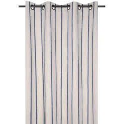 Zasłona bawełniana w paski TROPE, 135 x 260 cm